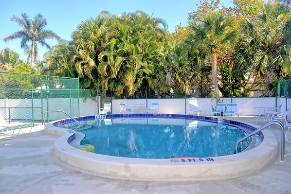 Una piscina climatizada