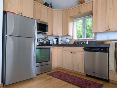 Airy Beach Home with Two Decks, Ocean Views - Close to Beach Access