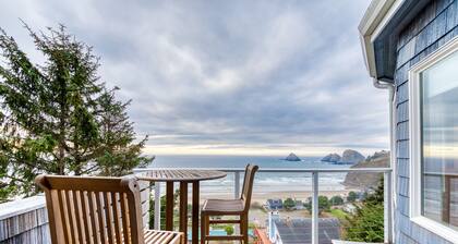 Dog-friendly condo with ocean views, private balcony & great location