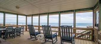 Sunset Lodge Etelä-End Pawleys Island Creek Dock Suuri näkymät porches
