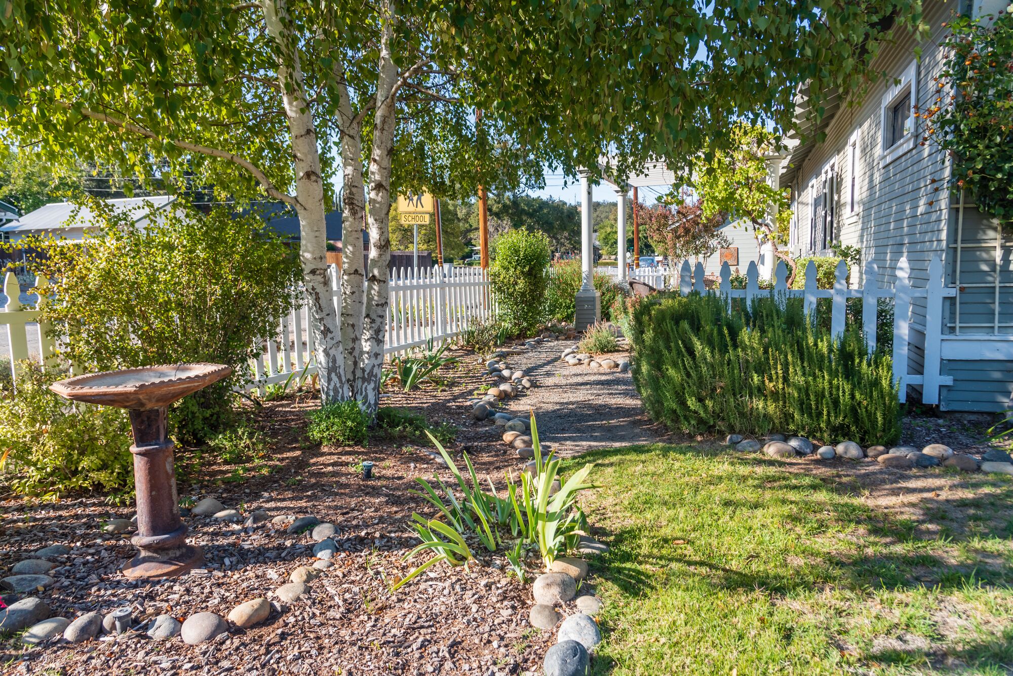 Enceinte de l’hébergement