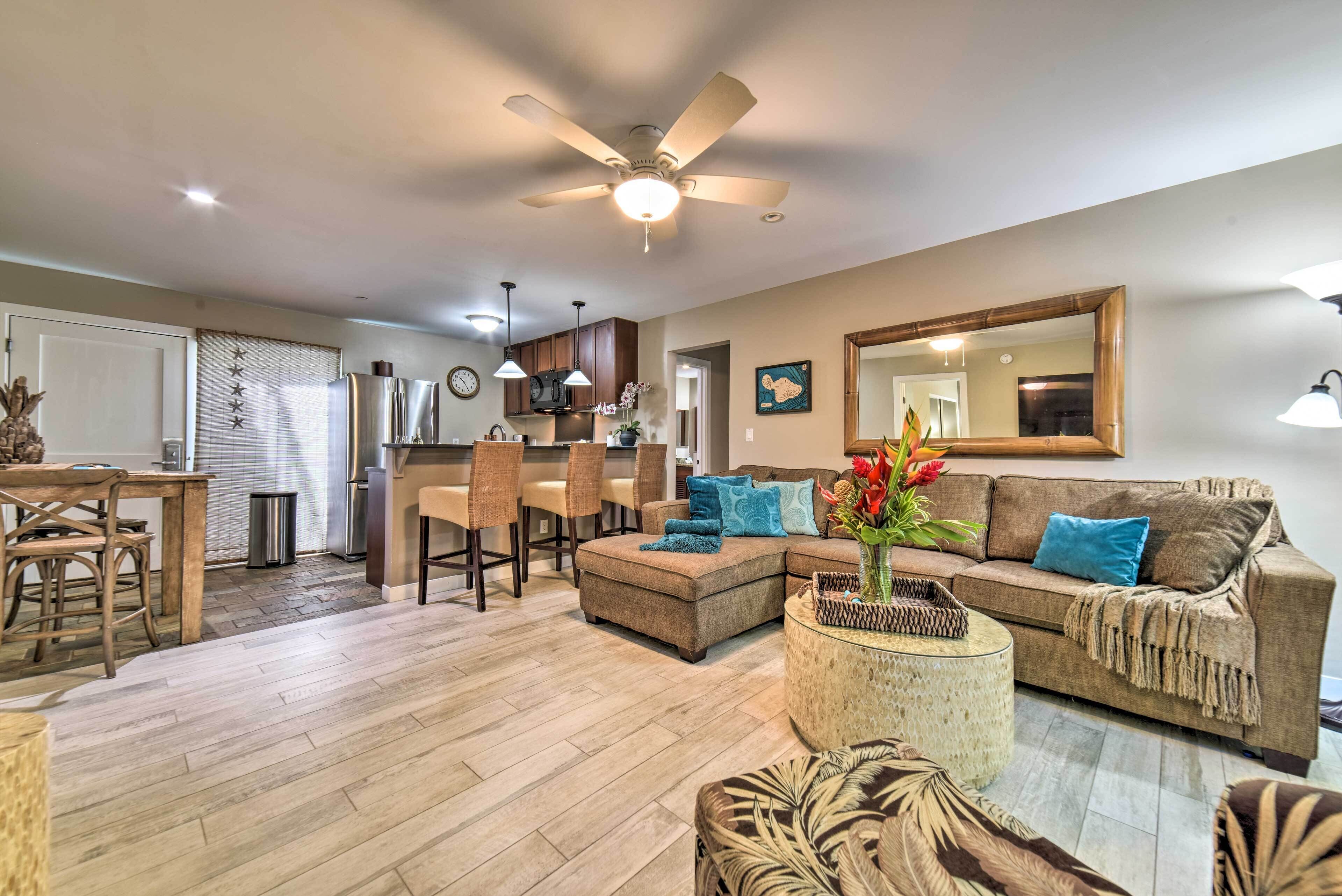 Updated Condo w/ Pool & Spa in Central Lahaina