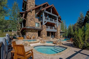 A heated pool - Gorgeous, True Ski-in/out Condo in Bear Paw Lodge with On-Site Pool & Hot Tub (Avon)