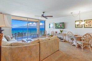 Télévision, lecteur de DVD, chaîne hi-fi