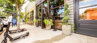 Designer Home in the north end with enclosed yard and near parks