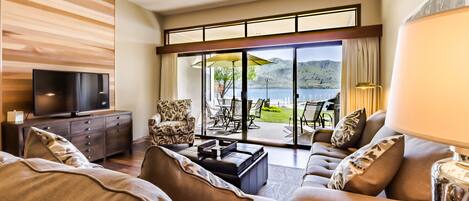 TV, DVD player, foosball, table tennis