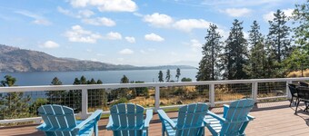 Lake Chelan utsikt hjem med stor dekk, nytt badestamp, Ping-Pong & bordtennisbord