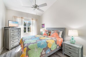 2 bedrooms, iron/ironing board, travel crib, free WiFi