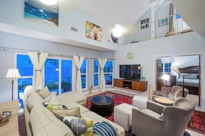 Flat-screen TV, printers - Lone Palm: Oceanfront Pool, 2 Free Kayaks, & Wide Beachfront. (Grand Cayman)
