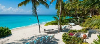 Coconut Walk: Luxe Seven Mile Beach Estate w/Private Barefoot Beachfront, Pool,