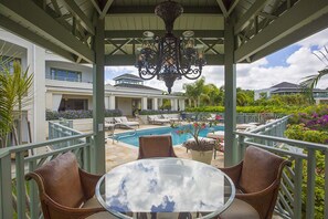 Outdoor dining - 'Sweet Dream' Villa w/ Private Pool in Sugar Hill! (Sugar Hill)