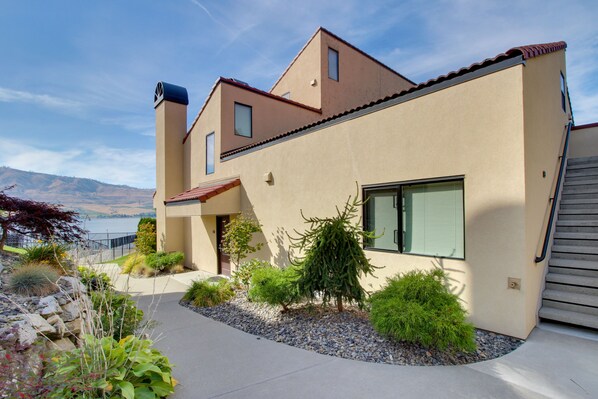 Exterior - Ground-Floor, Lakefront Condo with Lake Views, Dock, and Shared Pools & Hot Tubs (Chelan)