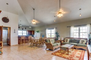 Interior - Stunning Ocean Views, Pool, Partial AC, Strong WiFi, & Oceanfront Location (San Pedro)