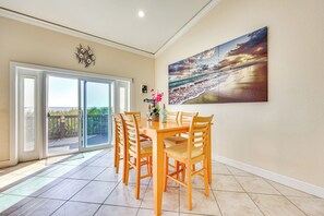 Dining - Oceanfront Oasis in Flagler Beach w/ Views! (Flagler Beach)