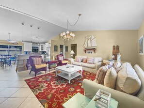 Tv, böcker och ett musikbibliotek