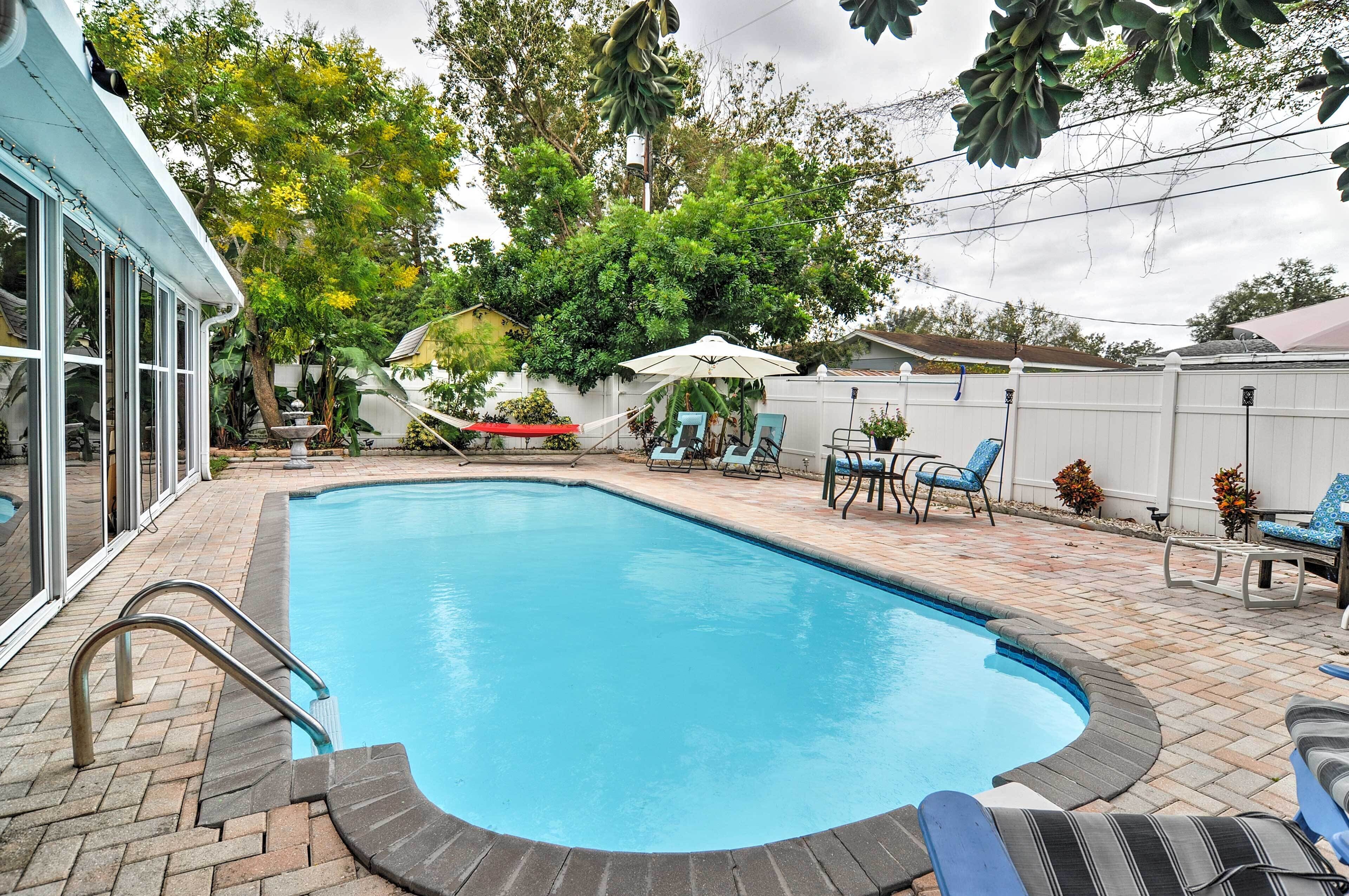 St Petersburg Home w/ Pool - 4 Miles from Downtown