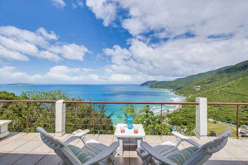 'Tortola Adventure Villa': Private Ocean-View Pool