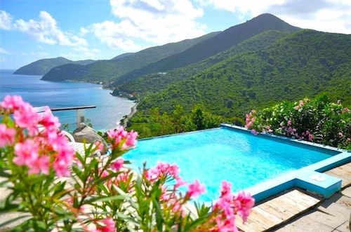 'Tortola Adventure' Private Villa: Ocean-View Pool
