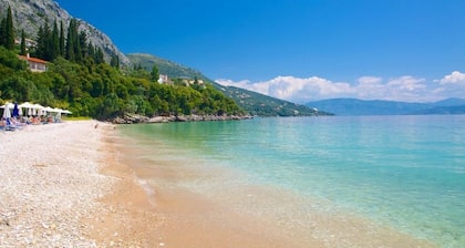 Beach Villa Blue - Seaside Villa Rental on Corfu Island, Greece