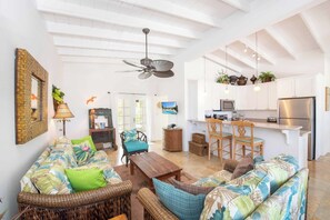 Smart TV, stereo, printers - Conched Out: Beach House w/ Backyard Snorkeling + Private Pool (Grand Cayman)