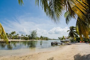 On the beach - Rum Sands - A Charming Cottage on the Bioluminescent Bay! Call Cayman Villas! (Cayman Kai)