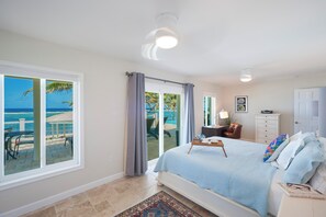 8 bedrooms, in-room safe, WiFi, bed sheets - Fischer's Reef: Spacious, Luxury Beach Villa w/ Heated Infinity Pool & Amazing Snorkeling (Rum Point)