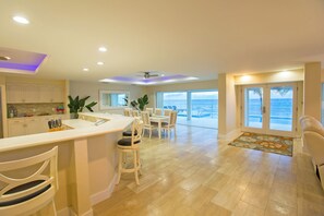 Interior - Twin Palms: Beach House w/ 60-ft Pool + Heated Spa in Rum Point (Rum Point)