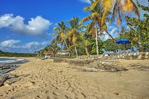 On the beach