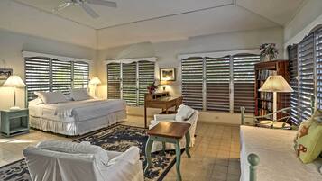 3 slaapkamers, een bureau, internet, beddengoed