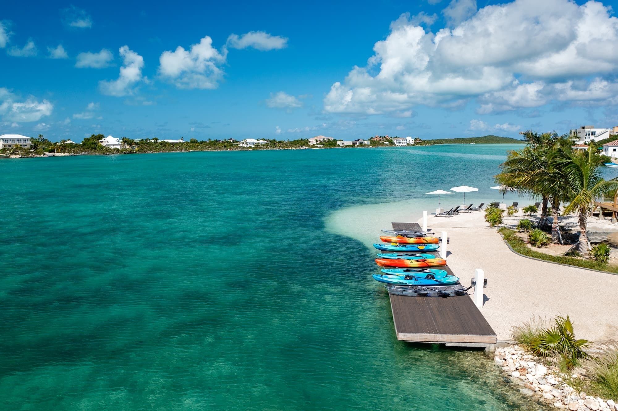 Accommodatie ligt op het strand