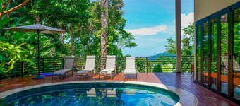 Secluded Jungle Retreat with Private Pool, WiFi, & Amazing Views from Every Room