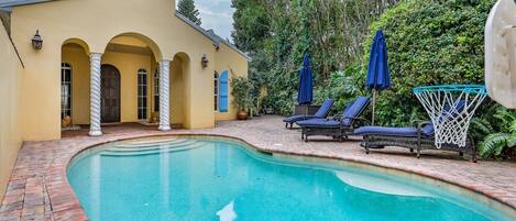 Una piscina climatizada