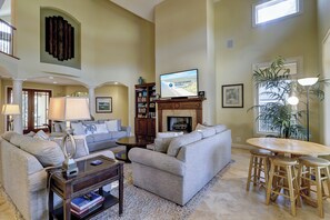 スマートテレビ、暖炉