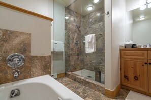 Hair dryer, towels