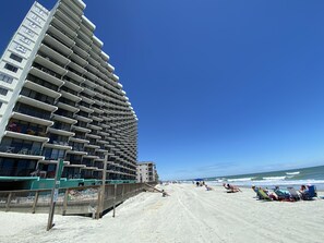 On the beach