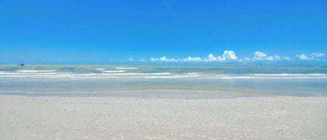 On the beach
