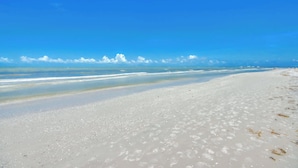 On the beach