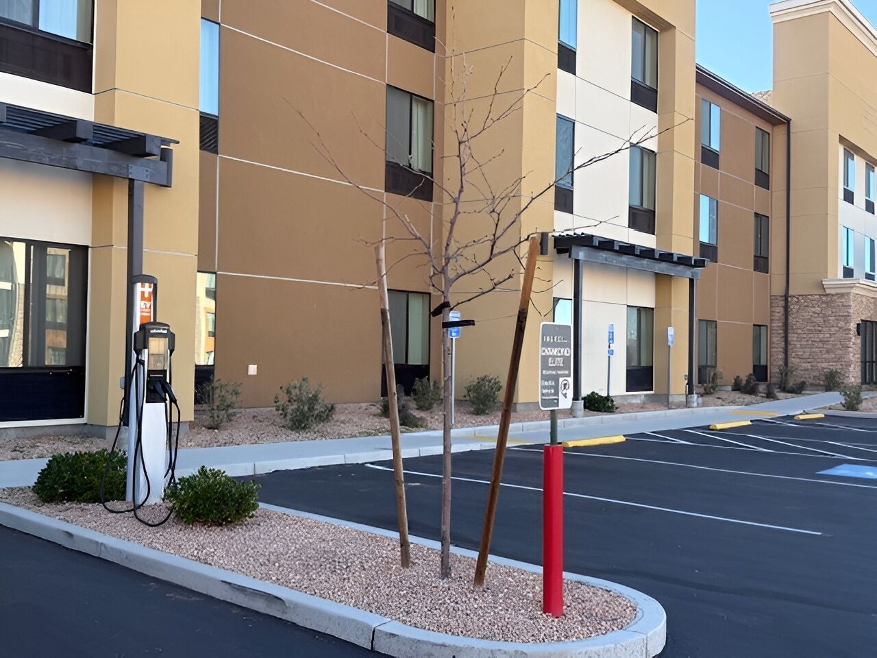 Estación de carga para autos eléctricos