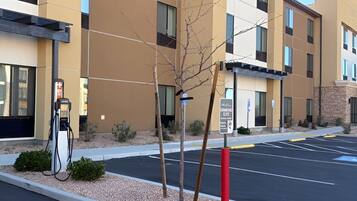 Electric vehicle-charging station