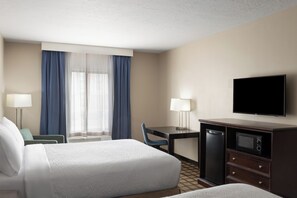 Standard Room, 2 Queen Beds | Desk, blackout drapes, iron/ironing board, free cribs/infant beds
