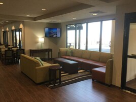 Sala de estar en el lobby