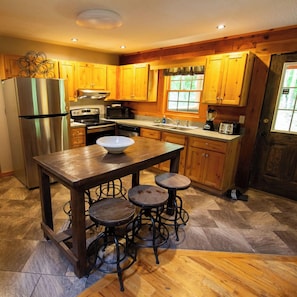 Fridge, microwave, oven, stovetop - Dogwood - Hosted by The Chalets (Logan)