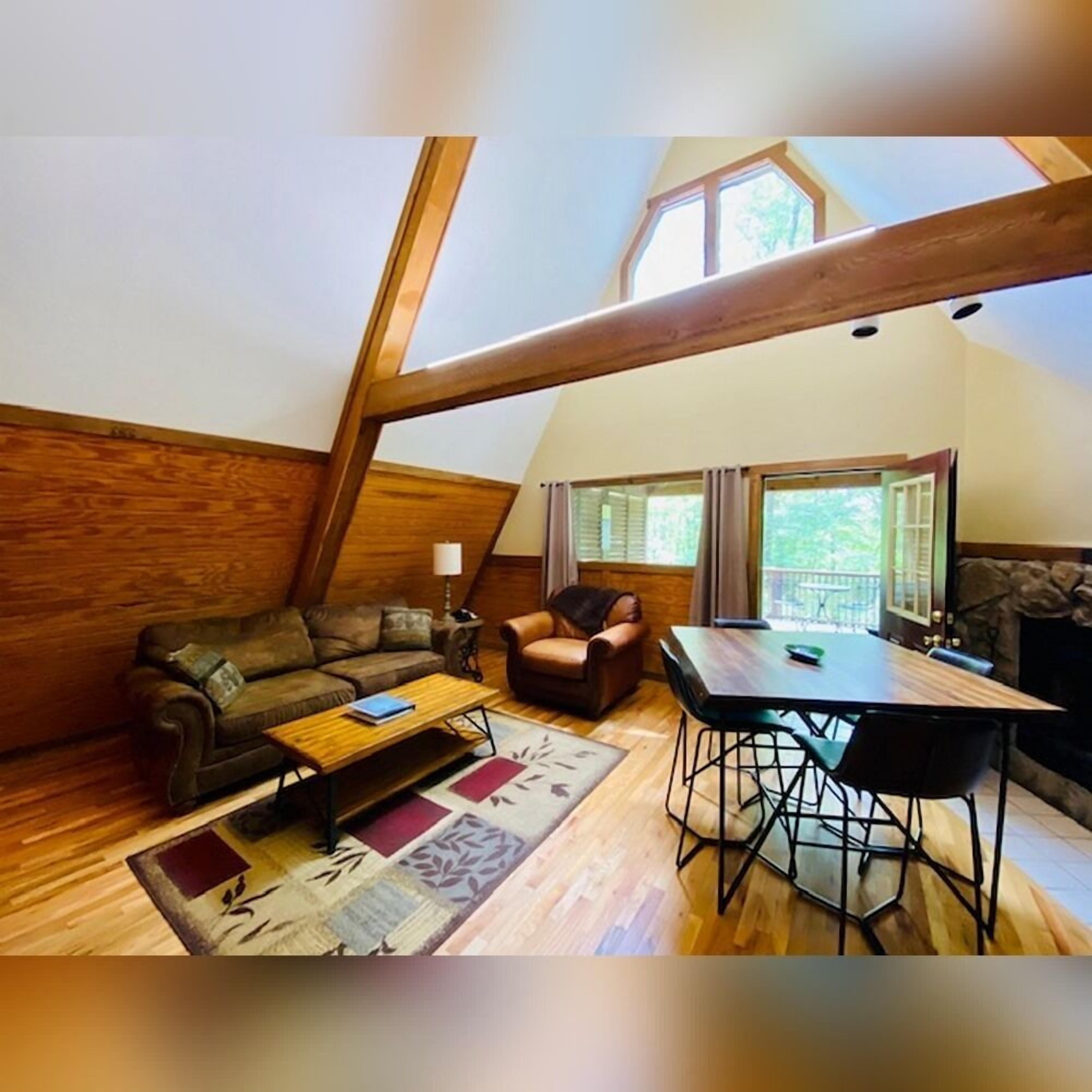 Smart TV, chimenea y reproductor de DVD 