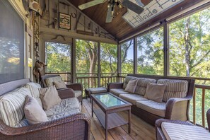 TV, fireplace, video game console, DVD player