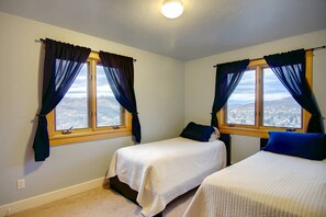 3 makuuhuonetta, internet, vuodevaatteet