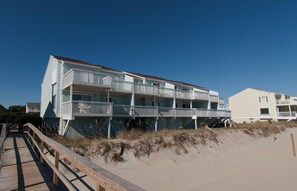 Exterior - First floor oceanfront condo in Ocean Dunes! (Kure Beach)