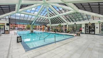 Indoor pool, a heated pool