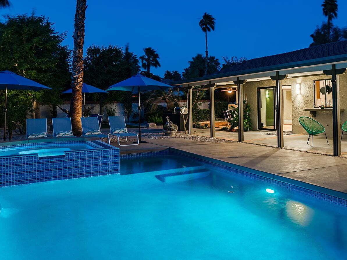 Piscine chauffée