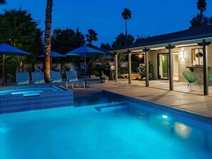 Una piscina climatizada