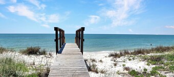 6 soveværelser, Gulf Front, Cape San Blas, Elevator, Flere Masters ~ Sailor's Dream